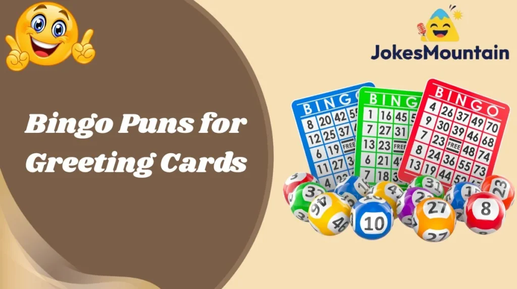 Bingo Puns for Greeting Cards
