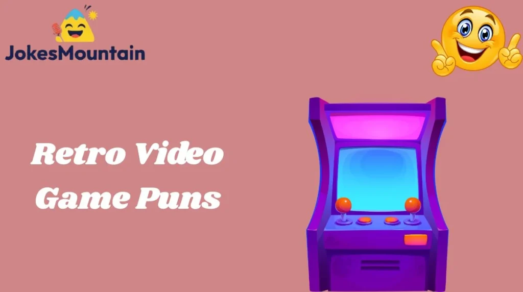 Retro Video Game Puns